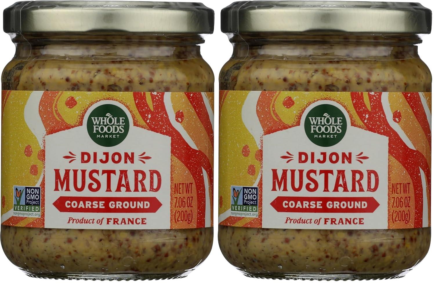 image:imageWhole Foods Market Coarse Ground Dijon Mustard 706 OunceCoarse Ground