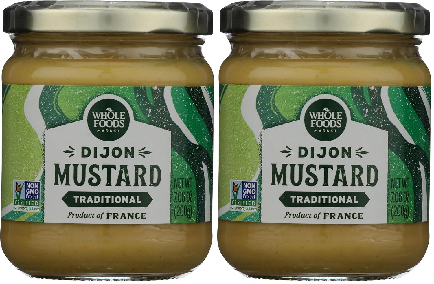 image:imageWhole Foods Market Coarse Ground Dijon Mustard 706 OunceTraditional