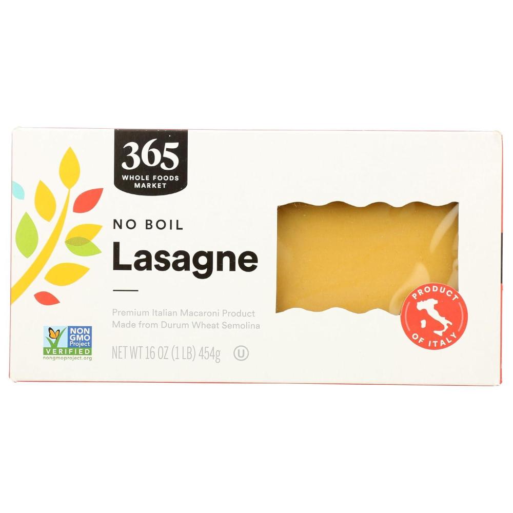 image:image365 By Whole Foods Market No Boil Lasagne 16 Oz16 Ounce Pack of 1