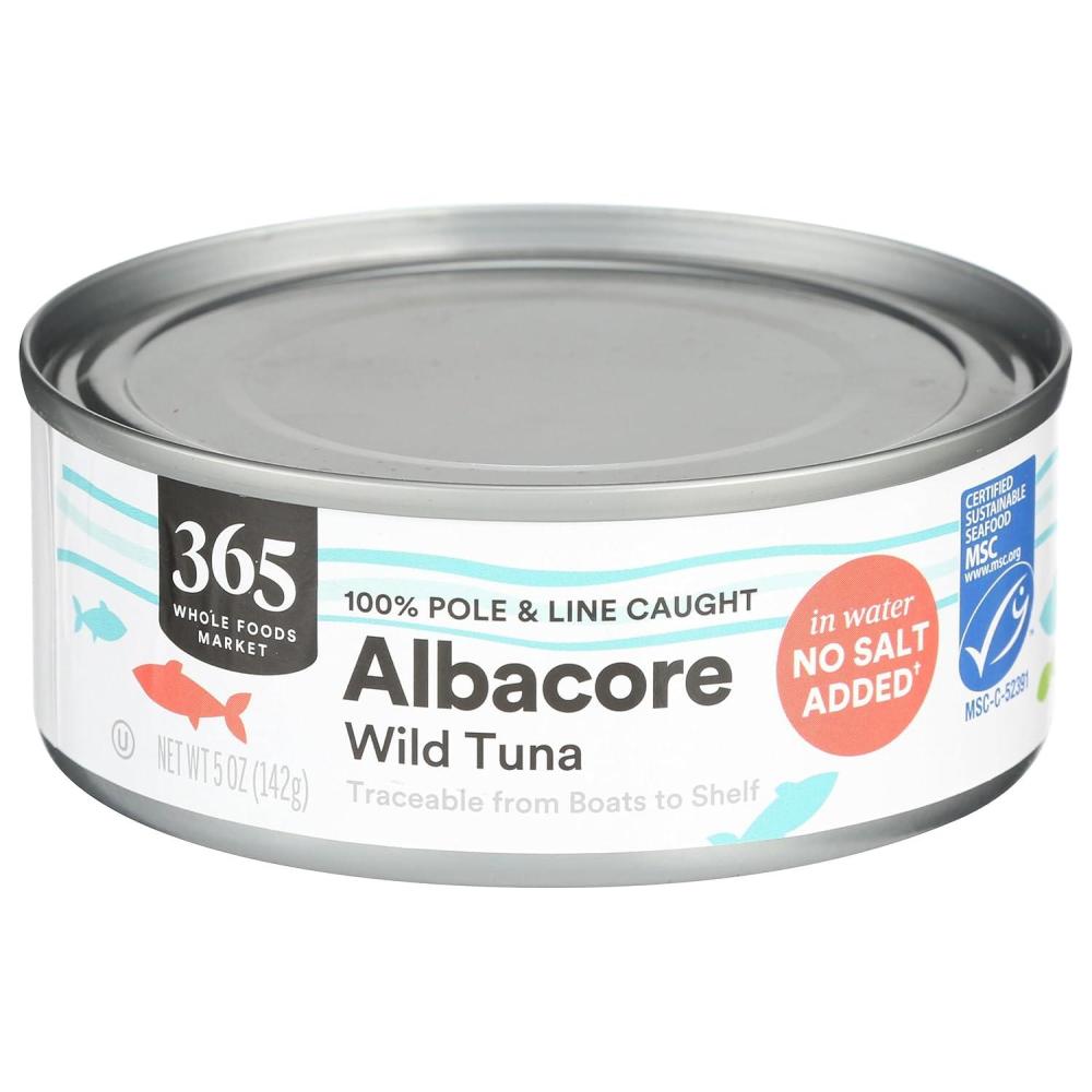 image:image365 by Whole Foods Market Albacore Tuna in Water 5 Ouncetuna no salt