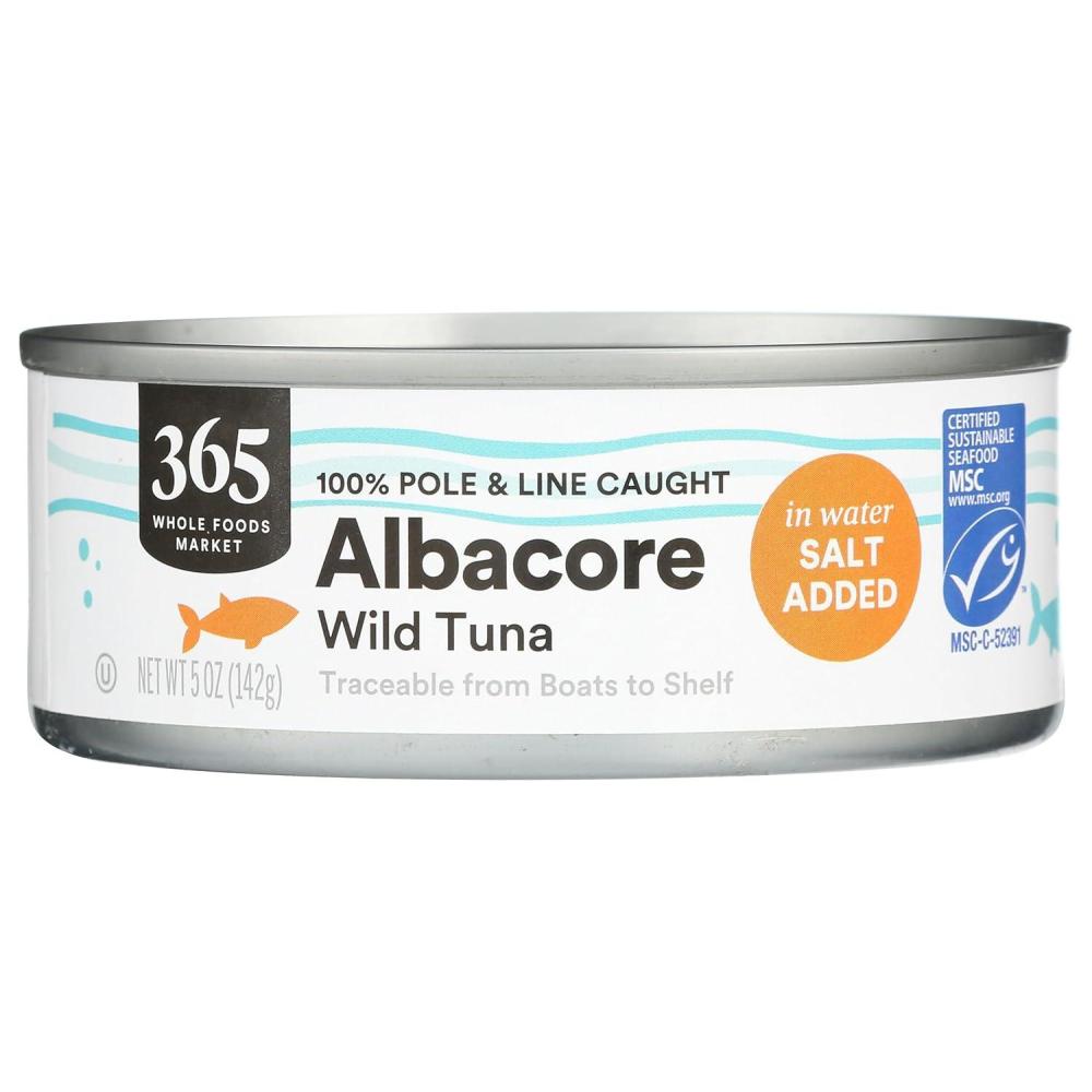 image:image365 by Whole Foods Market Albacore Tuna in Water 5 Ouncetuna salt added