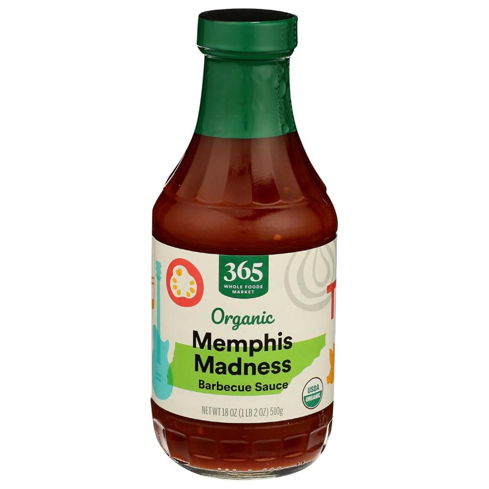 image:image365 by Whole Foods Market BBQ Sauce Kansas City Organic 18 OunceMemphis Madness