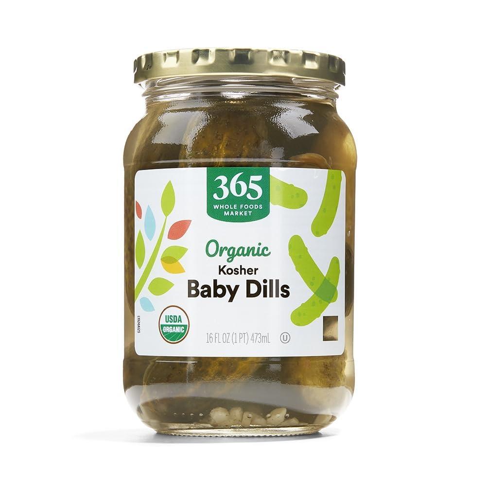 image:image365 by Whole Foods Market Organic Baby Dill Pickles 16 Fl Oz