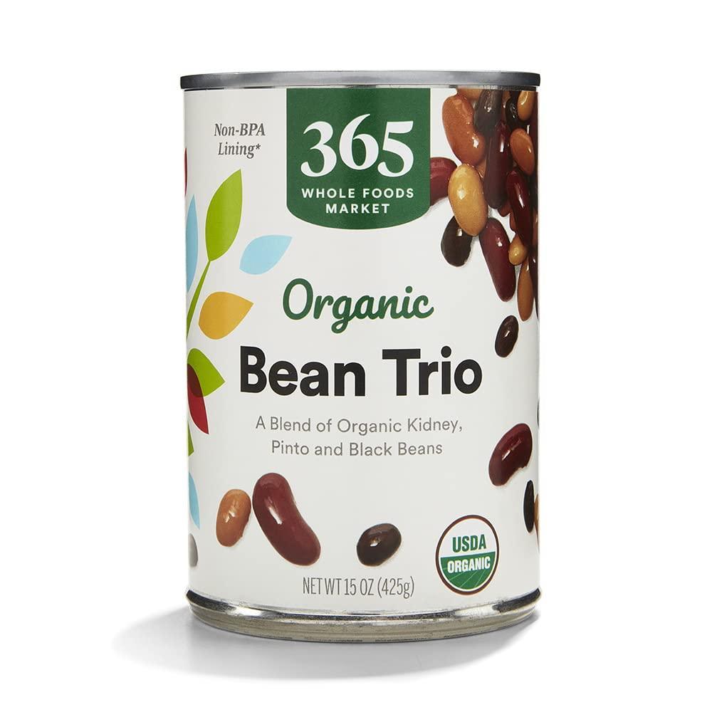 image:image365 by Whole Foods Market Organic Bean Trio Kidney Pinto amp Black Beans 15 Ounce15 Ounce Pack of 1