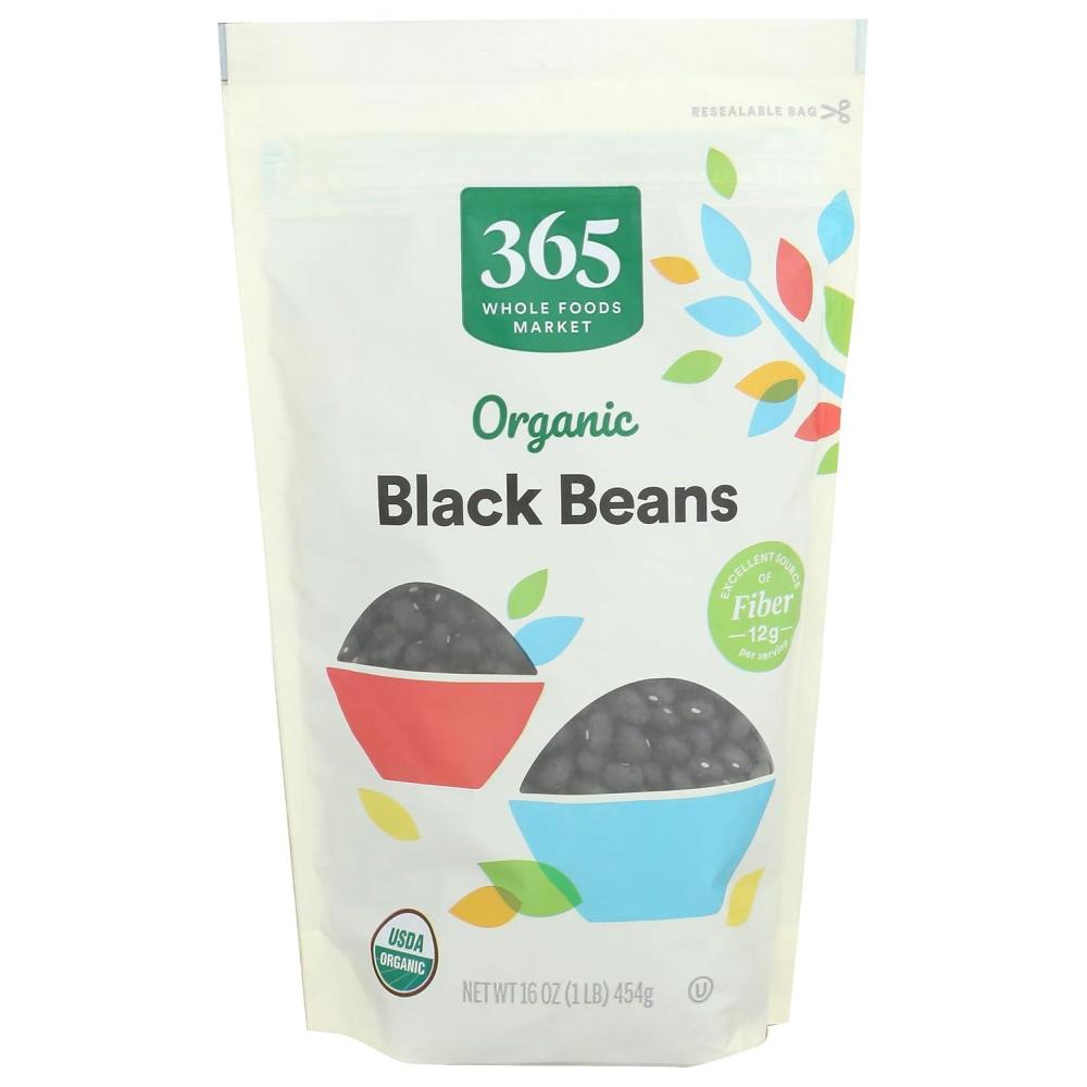 image:image365 by Whole Foods Market Organic Black Beans 16 Ounce16 Ounce Pack of 1