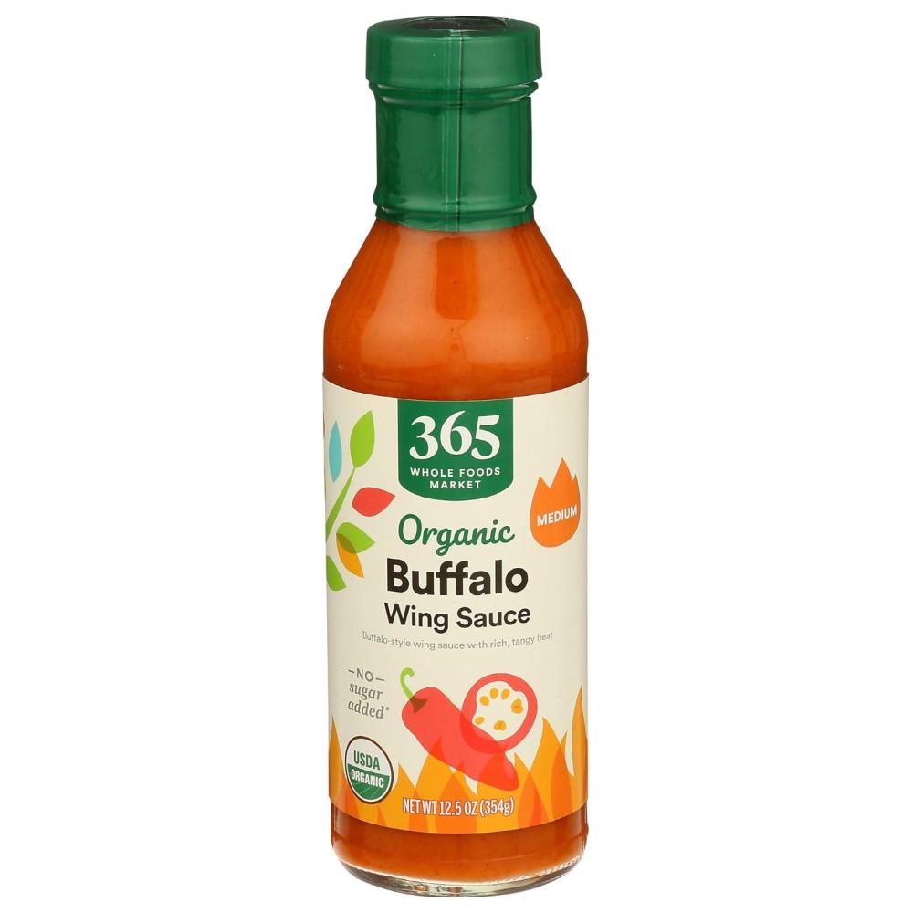 image:image365 by Whole Foods Market Organic Buffalo Wing Sauce Medium 125 Ounce125 Ounce Pack of 1