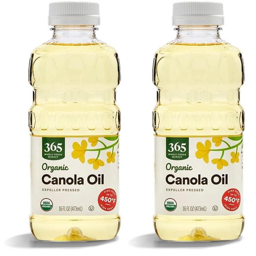 image:image365 by Whole Foods Market Organic Canola Cooking Oil 16 Fl Oz16 Fl Oz Pack of 2