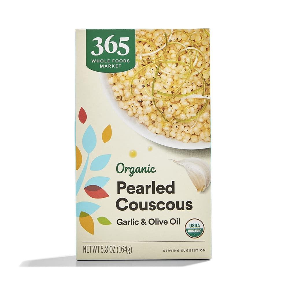 image:image365 by Whole Foods Market Organic Garlic amp Olive Oil Pearled Couscous 58 oz Packaging may vary