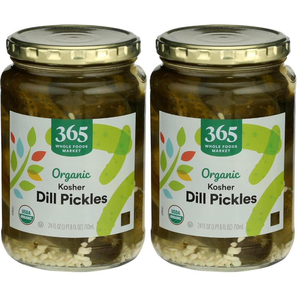 image:image365 by Whole Foods Market Organic Kosher Dill Pickles 24 fl oz24 Fl Oz Pack of 2