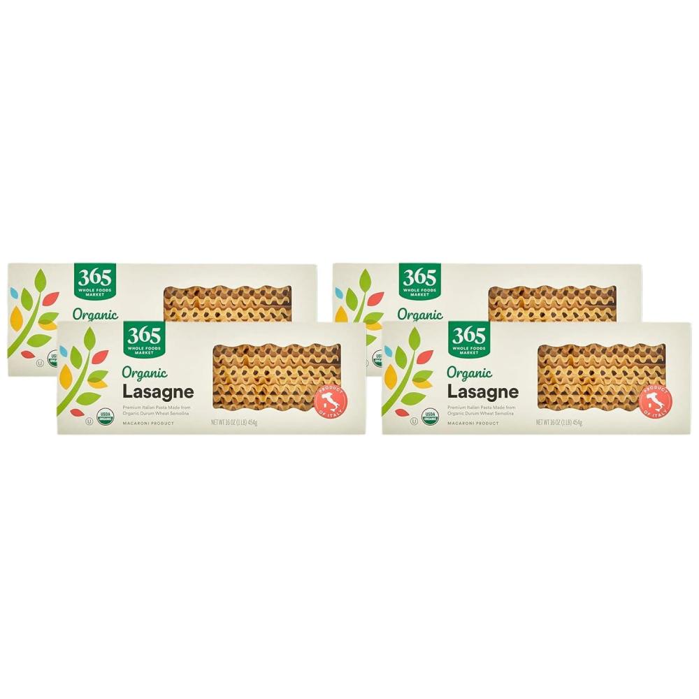 image:image365 by Whole Foods Market Organic Lasagne 16 Ounce16 Ounce Pack of 4