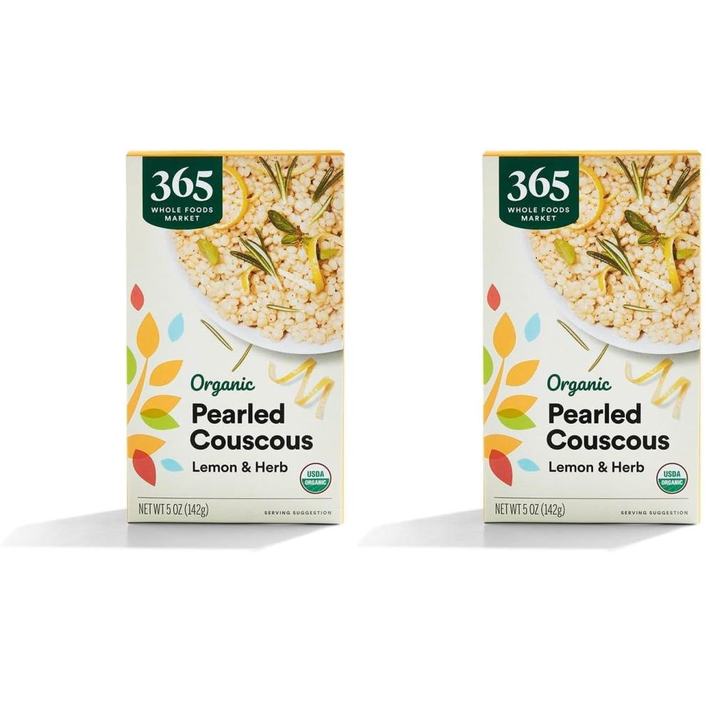 image:image365 by Whole Foods Market Organic Lemon And Herb Pearled Couscous 5 Ounce5 Ounce Pack of 2