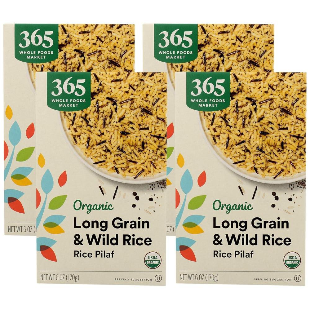 image:image365 by Whole Foods Market Organic Long Grain amp Wild Rice Pilaf 6 Ounce6 Ounce Pack of 4