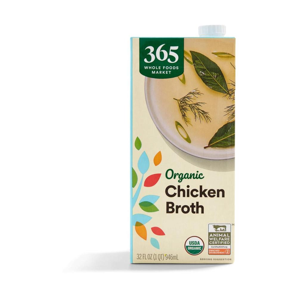 image:image365 by Whole Foods Market Organic Low Sodium Chicken Broth 32 Fl OzChicken Broth