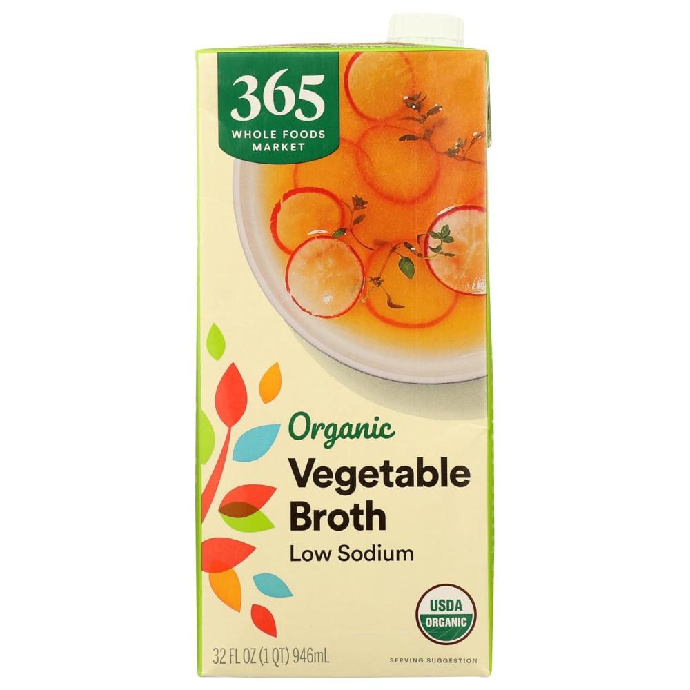 image:image365 by Whole Foods Market Organic Low Sodium Vegetable Broth 32 Fl Oz