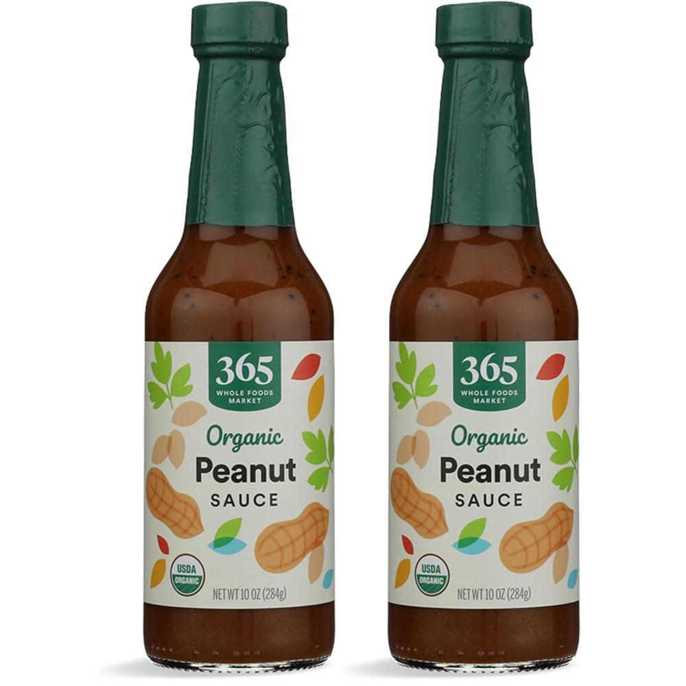 image:image365 by Whole Foods Market Organic Peanut Sauce 10 Ounce10 Ounce Pack of 2