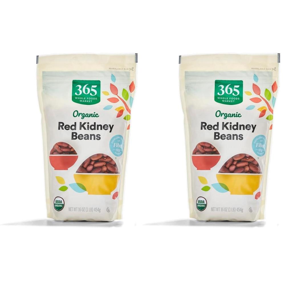 image:image365 by Whole Foods Market Organic Red Kidney Beans 16 Ounce1 Pound Pack of 2