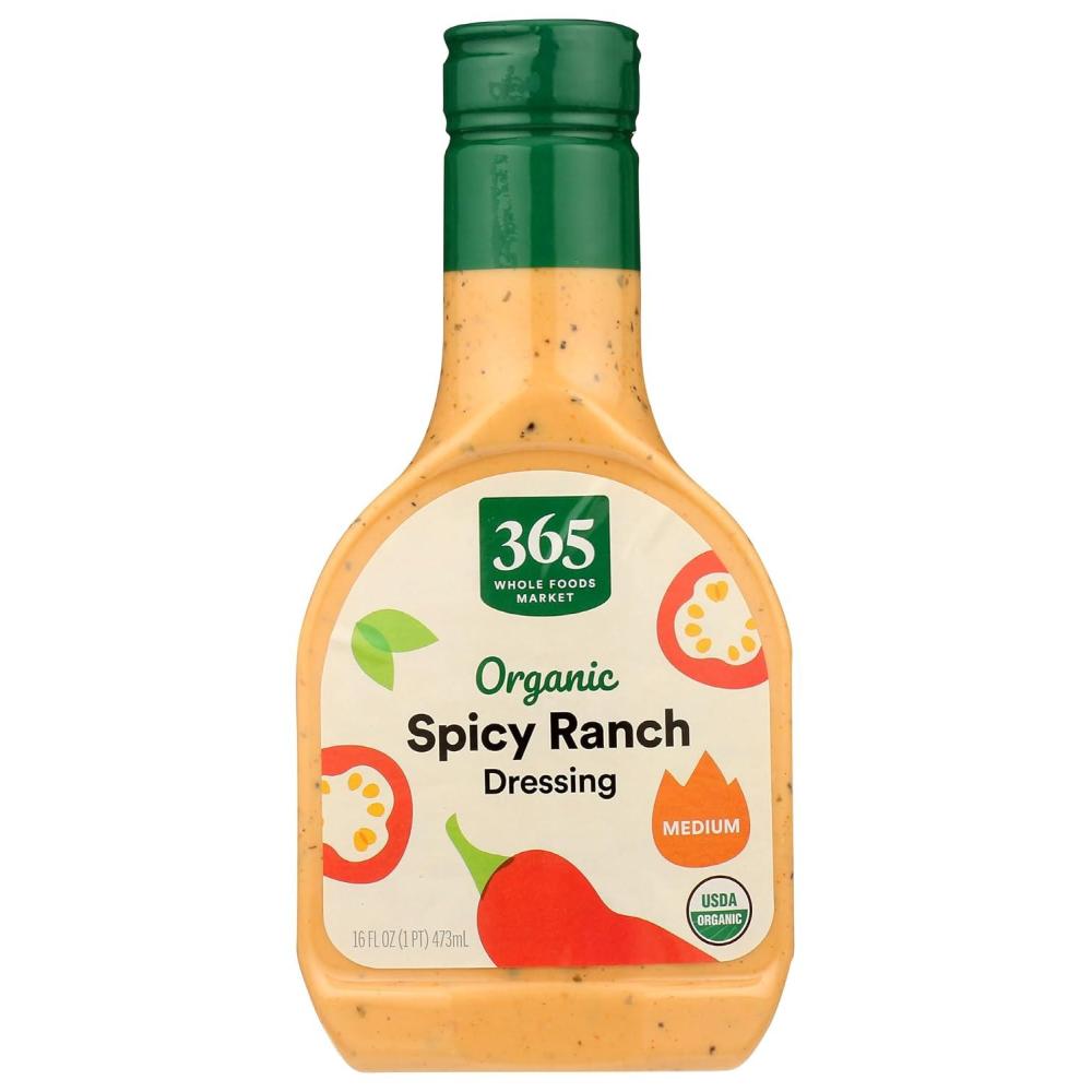 image:image365 by Whole Foods Market Organic Spicy Ranch Dressing 16 oz16 Fl Oz Pack of 1