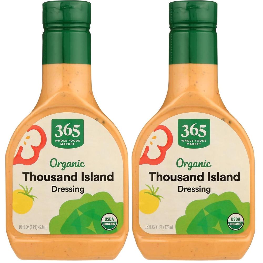 image:image365 by Whole Foods Market Organic Thousand Island Dressing 16 Oz16 Fl Oz Pack of 2