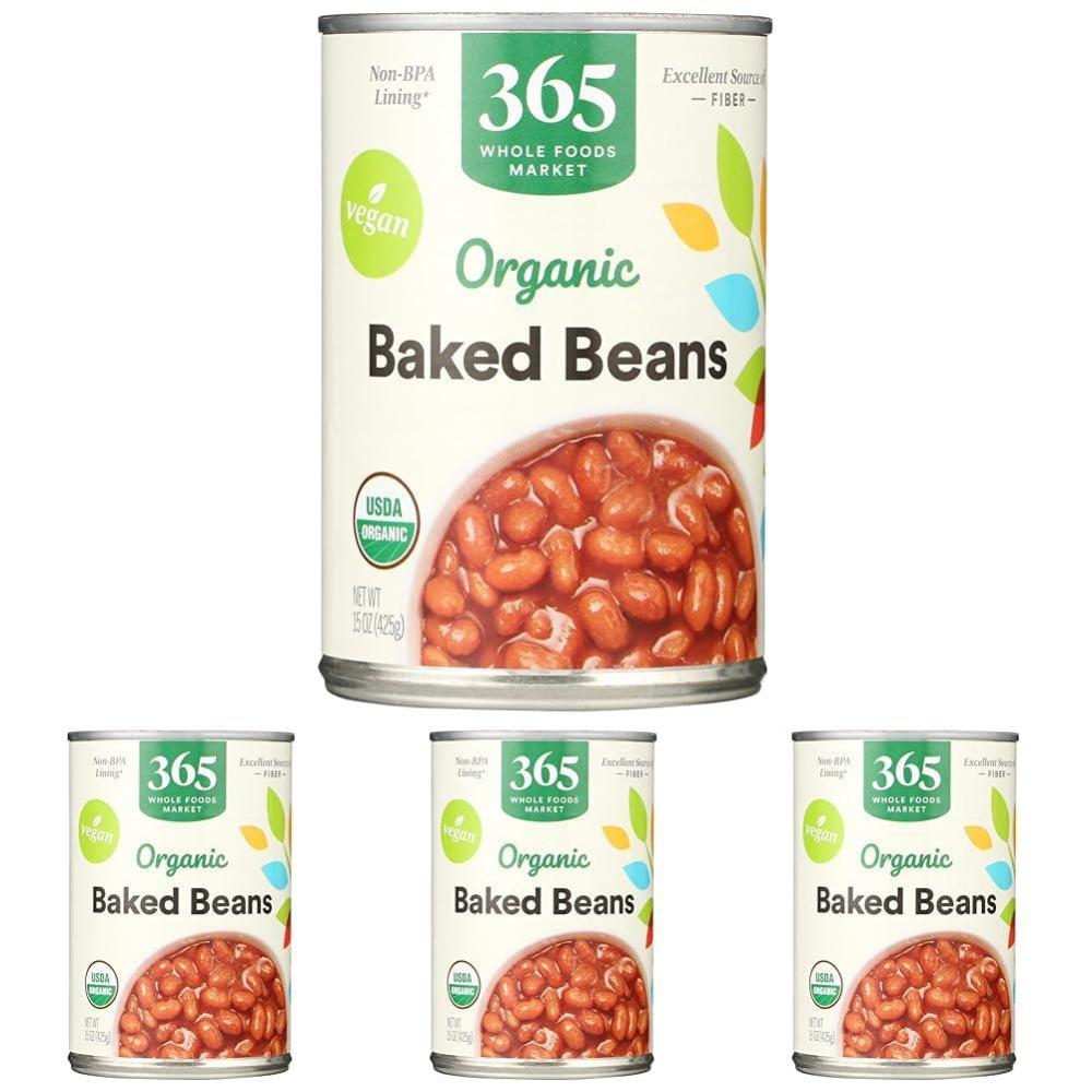 image:image365 by Whole Foods Market Organic Traditional Baked Beans 15 Ounce15 Ounce Pack of 4