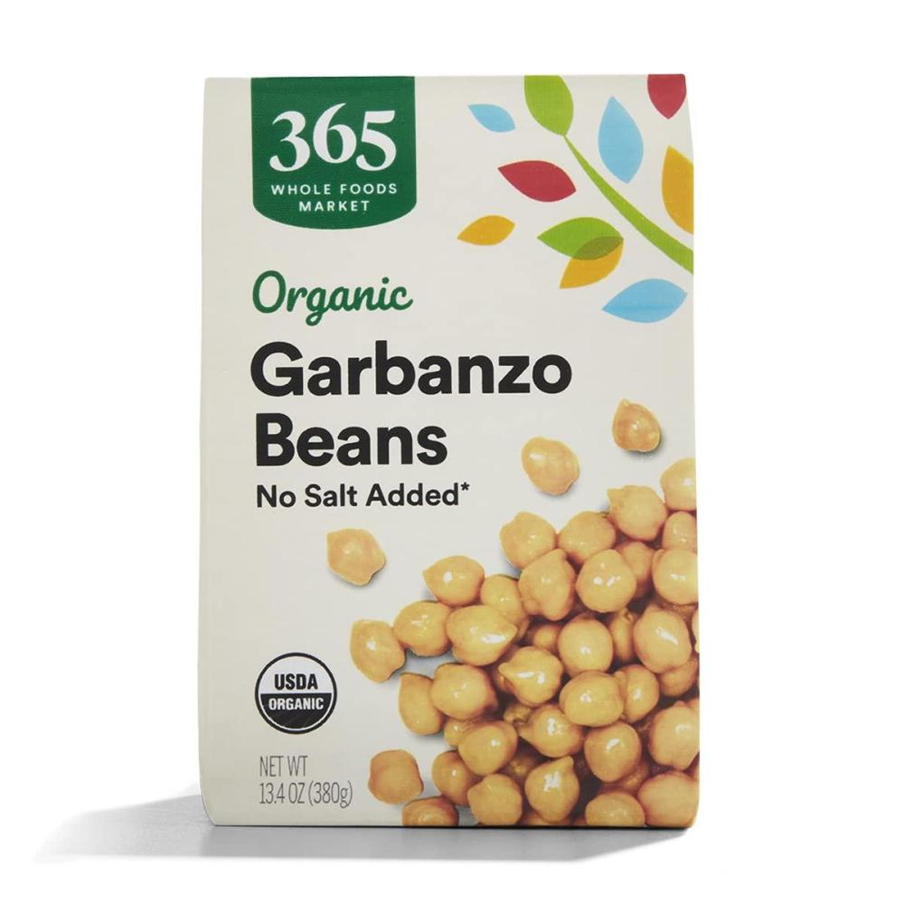 image:image365 by Whole Foods Market Organic Unsalted Garbanzo Beans 134 Ounce134 Ounce Pack of 1