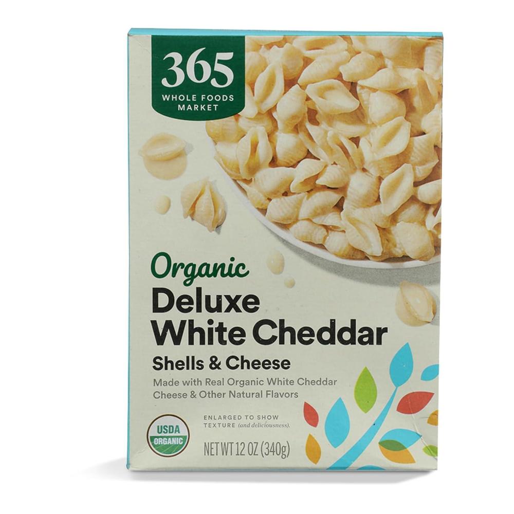 image:image365 by Whole Foods Market Organic White Cheddar Shells and Cheese Deluxe 12 Ounce