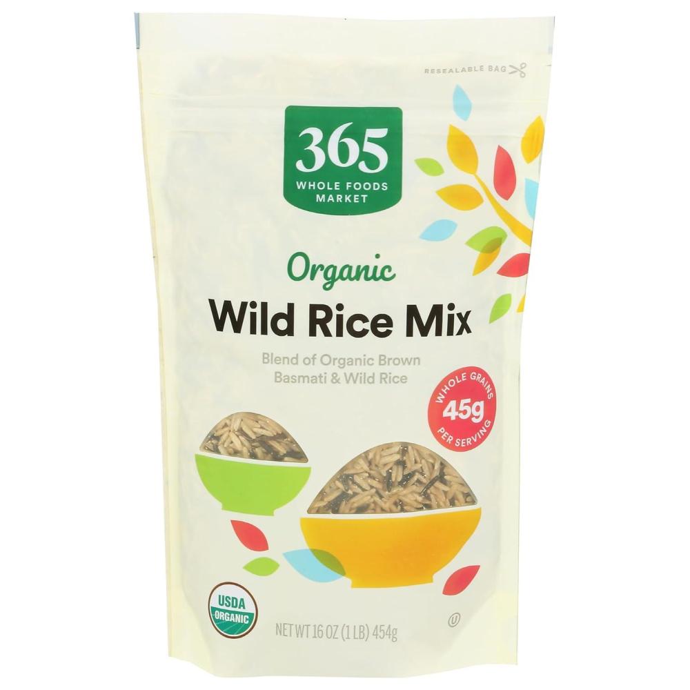 image:image365 by Whole Foods Market Organic Wild Rice Mix 16 Ounce