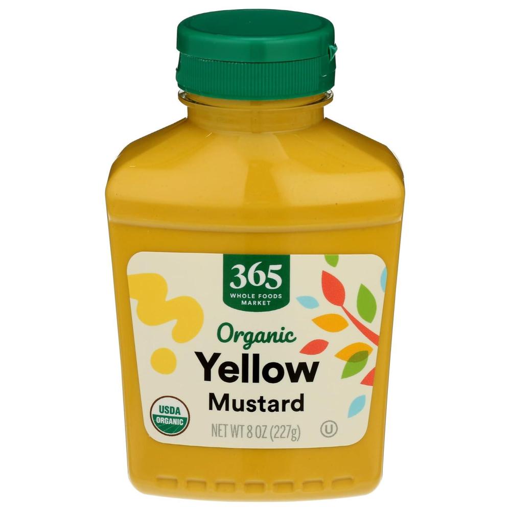 image:image365 by Whole Foods Market Organic Yellow Mustard 14 OunceMustard