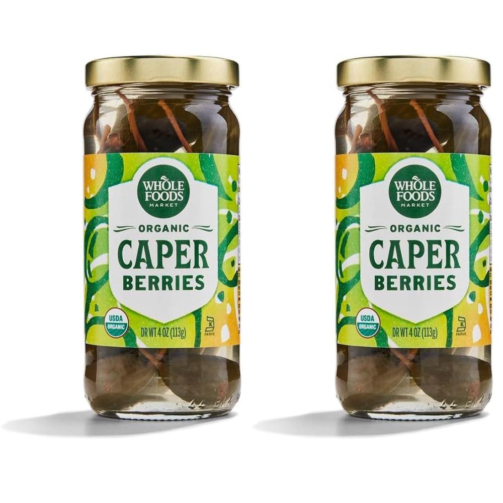 image:imageWhole Foods Market Organic Caper Berries 4 Ounce4 Ounce Pack of 2