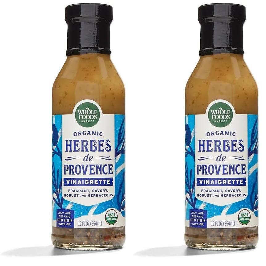 image:imageWhole Foods Market Organic Herbes De Provence Vinaigrette 12 fl oz12 Fl Oz Pack of 2