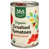 365 by Whole Foods Market, Organic Crushed Tomatoes, No Salt Added, 15 Ounce(15 Ounce (Pack of 4))