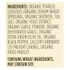 365 by Whole Foods Market, Organic Garlic & Olive Oil Pearled Couscous, 5.8 oz, Packaging may vary