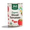 365 By Whole Foods Market, Organic Diced Tomatoes, 14.5 Ounce(14.5 Ounce (Pack of 1))