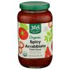 365 by Whole Foods Market, Organic Arrabbiata Pasta Sauce, 25 Ounce(25 Ounce (Pack of 1))