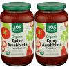365 by Whole Foods Market, Organic Arrabbiata Pasta Sauce, 25 Ounce(25 Ounce (Pack of 2))