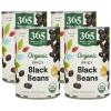 365 by Whole Foods Market, Organic Black Beans, 16 Ounce(15 Ounce (Pack of 4))
