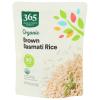 365 by Whole Foods Market, Organic Brown Basmati Rice, 90-Second Microwave in Pouch, 8.8 Ounce(8.8 Ounce (Pack of 1))
