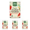 365 by Whole Foods Market, Organic Crushed Tomatoes, No Salt Added, 15 Ounce(15 Ounce (Pack of 4))