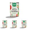 365 by Whole Foods Market, Organic Diced Tomatoes with Basil, Garlic, & Oregano, 14.5 Ounce(14.5 Ounce (Pack of 4))