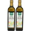 365 by Whole Foods Market, Organic Extra Virgin Mediterranean Olive Oil, 33.8 Fl Oz(33.8 Fl Oz (Pack of 2))