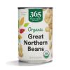 365 by Whole Foods Market, Organic Great Northern Beans, 15.5 Ounce(15.5 Ounce (Pack of 1))