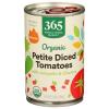 365 by Whole Foods Market, Organic Petite Diced Tomatoes with Jalapeno & Cilantro, 10 oz(10 Ounce (Pack of 1))