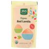 365 by Whole Foods Market, Organic Red Lentils, 16 Ounce(16 Ounce (Pack of 1))