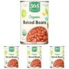 365 by Whole Foods Market, Organic Traditional Baked Beans, 15 Ounce(15 Ounce (Pack of 4))