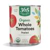 365 by Whole Foods Market, Organic Whole Peeled Tomatoes, 28 oz(1.75 Pound (Pack of 1))
