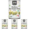 365 by Whole Foods Market, Ripe Green Pitted Olives, 6 Ounce(6 Ounce (Pack of 4))