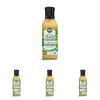 Whole Foods Market Organic Italian Romano Vinaigrette, 12 oz(12 Fl Oz (Pack of 4))