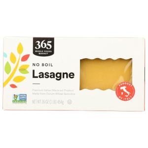 365 By Whole Foods Market, No Boil Lasagne, 16 Oz(16 Ounce (Pack of 1))