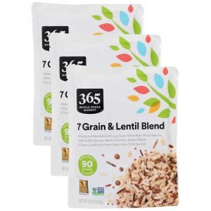 365 by Whole Foods Market, 7 Grain Lentil Blend, 8.8 Ounce(8.8 Ounce (Pack of 3))