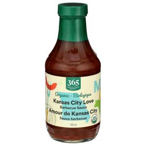365 by Whole Foods Market, BBQ Sauce Kansas City Organic, 18 Ounce(Kansas City Love)