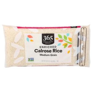 365 by Whole Foods Market, Enriched Calrose Medium Grain Rice, 32 Ounce(2 Pound (Pack of 1))